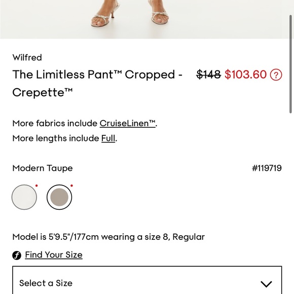 aritzia pants - Picture 4 of 7